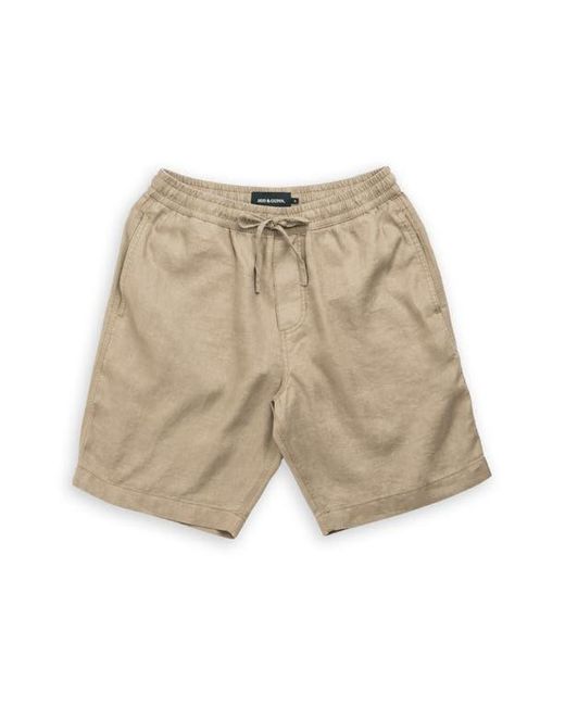 Rodd & Gunn Natural Linen Shorts for men