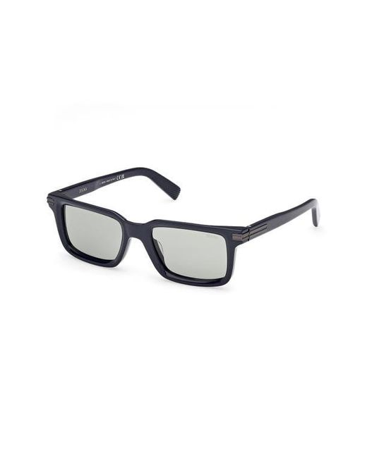 Zegna Multicolor 53Mm Rectangular Sunglasses for men