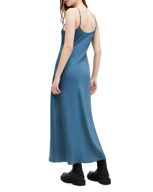 AllSaints Blue Bryony Dress
