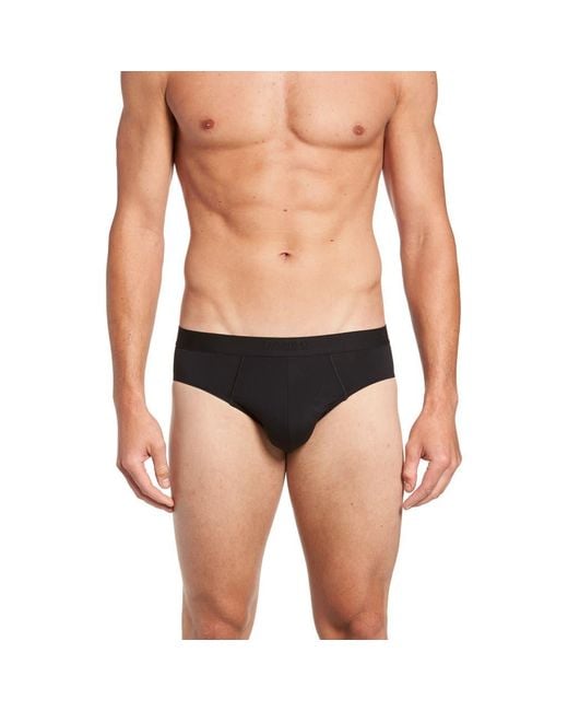 Hanro Black Micro Touch Brief for men