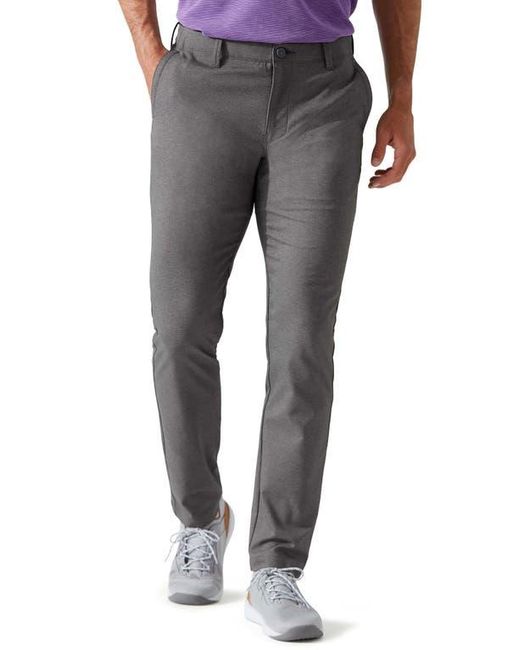 Tommy Bahama Gray On Par Flat Front Pants for men