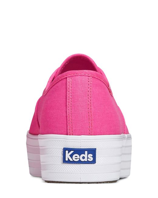 Keds Pink Keds Point Canvas Sneaker