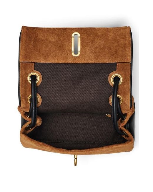 Marc Jacobs Brown The Mini Dual Suede Shoulder Bag