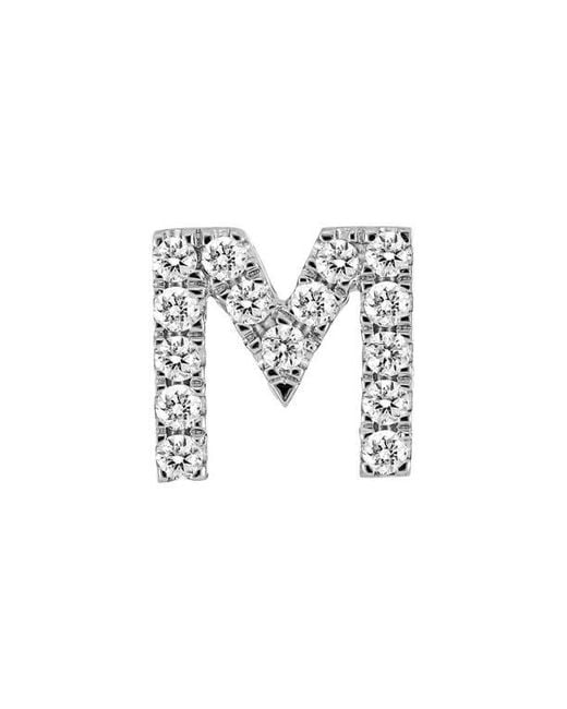 Bony Levy Multicolor Single Initial Earring