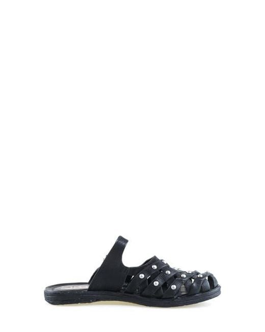 A.s.98 Black Ryatt Slide Sandal