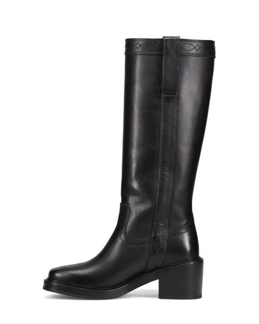 Frye Black Kate Block Heel Boot
