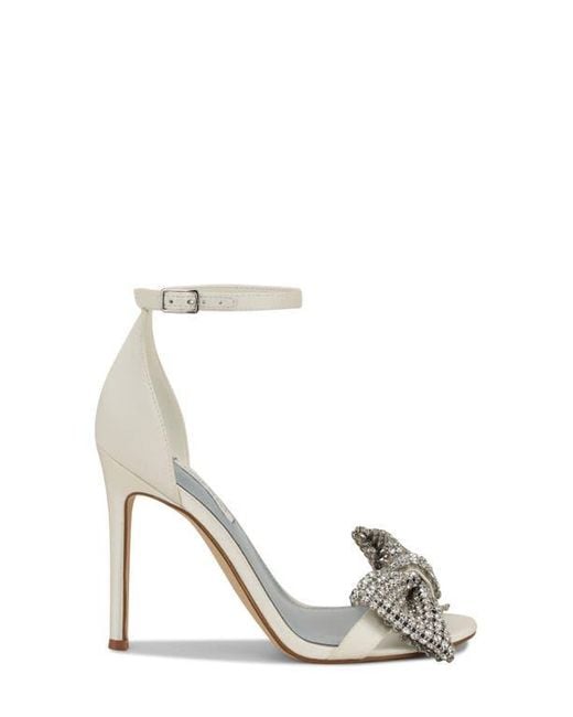 Nine West Metallic Tansie Ankle Strap Sandal