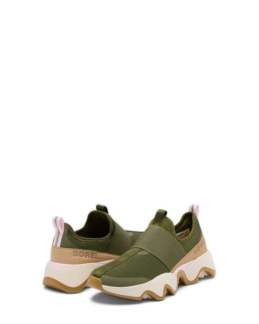 Sorel Green Kinetic Impact Ii Strap Slip-On Sneaker