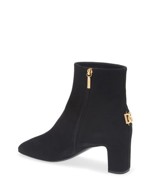 Dolce & Gabbana Black Jackie Bootie