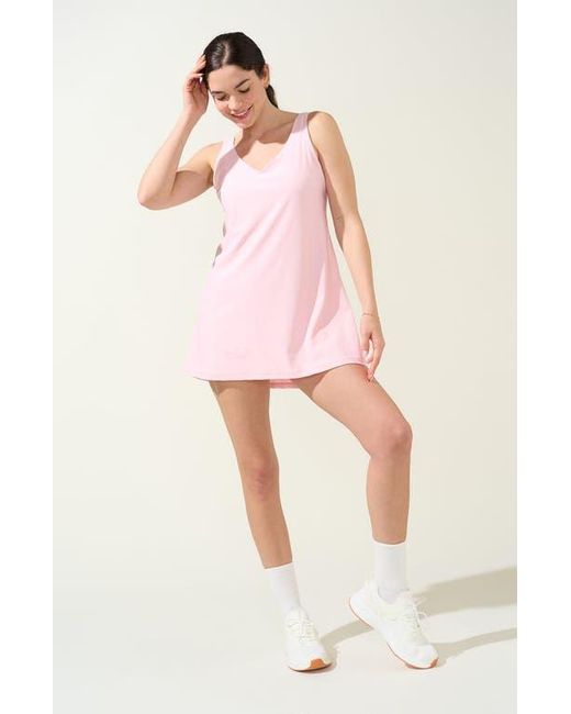 Bobbe Active Pink Breakpoint A-Line Tennis Dress