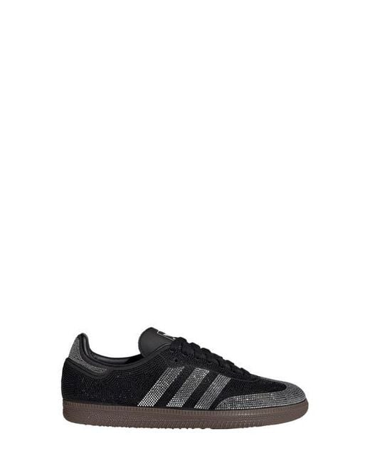 adidas Samba Og Crystal Embellished Sneaker in Black | Lyst