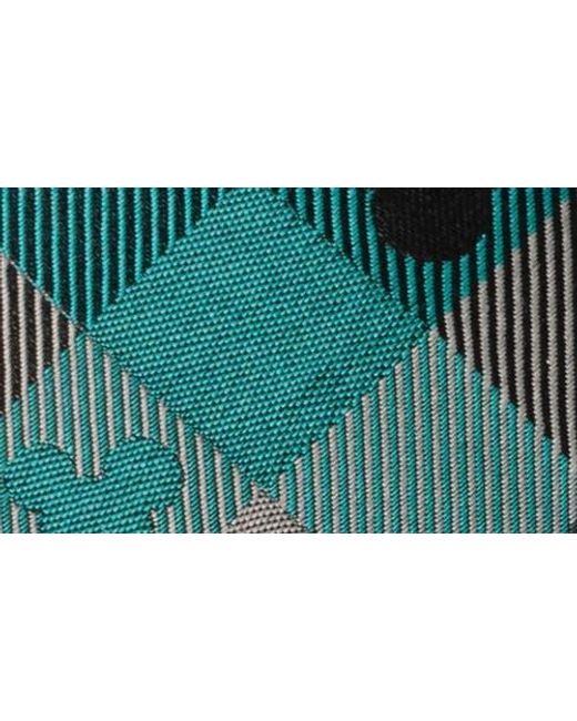 Cufflinks Inc. Green X Disney Mickey Silhouette Plaid Silk Tie for men