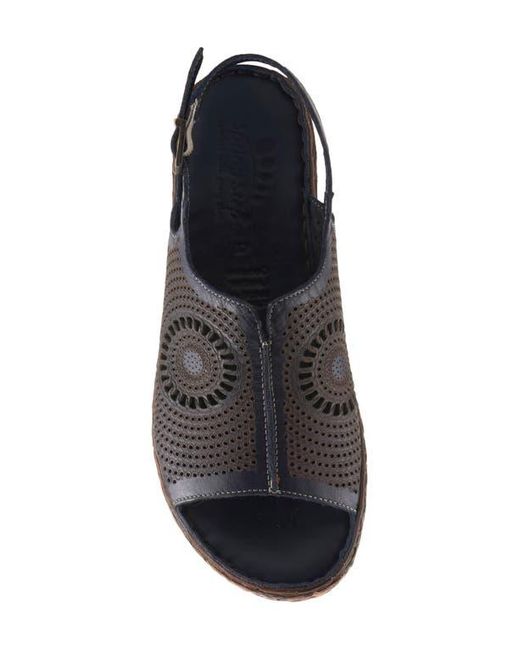 Spring Step Black Cordero Slingback Sandal