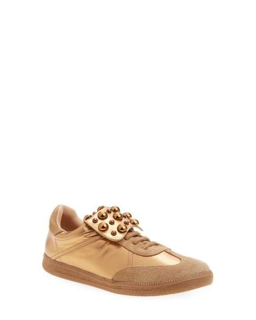 Chocolat Blu Natural Vice Studded Sneaker