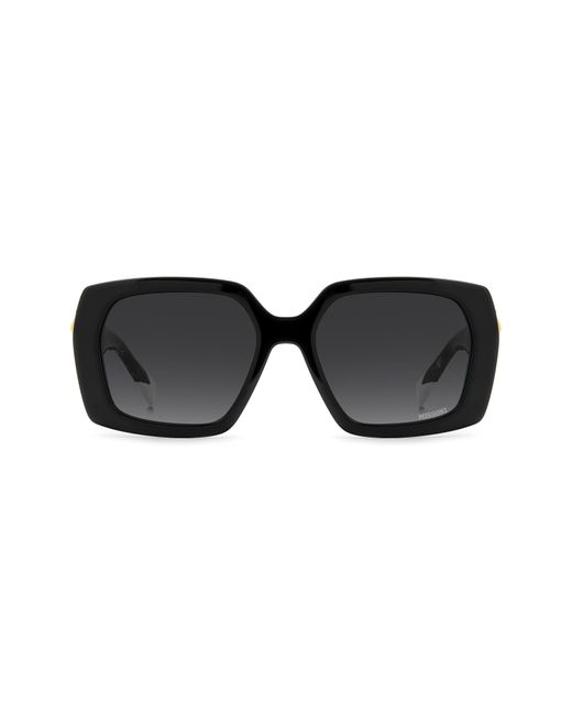 Missoni Black 55Mm Gradient Rectangular Sunglasses