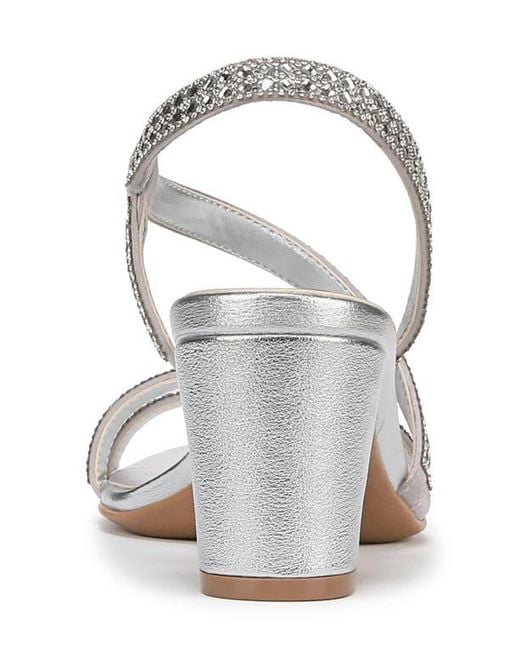 Naturalizer White Vanessa Slingback Sandal