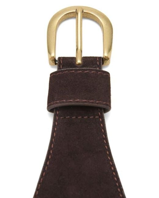 Mango Black Obi Suede Belt