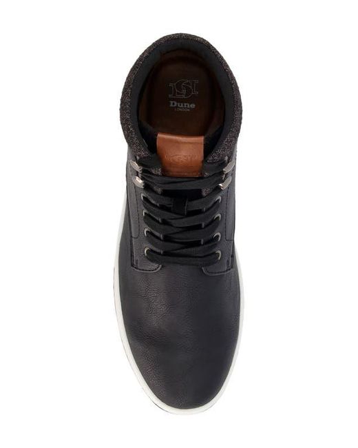Dune Black Visit Retro Sneaker for men