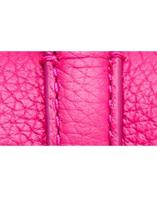 Marc Jacobs Pink The Nano Duffle Leather Crossbody Bag