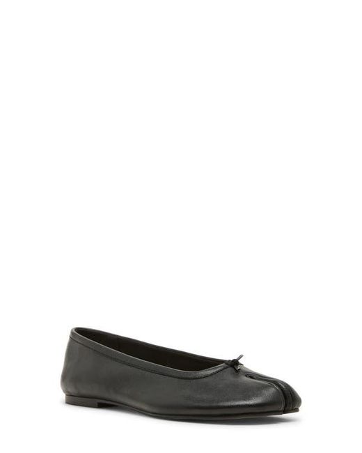 Steve Madden Black Calico Split Toe Ballet Flat