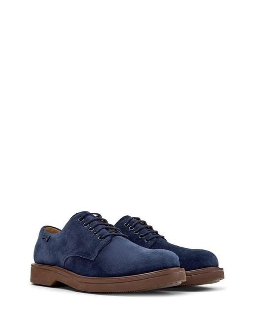 Camper Norman Plain Toe Oxford in Blue for Men | Lyst
