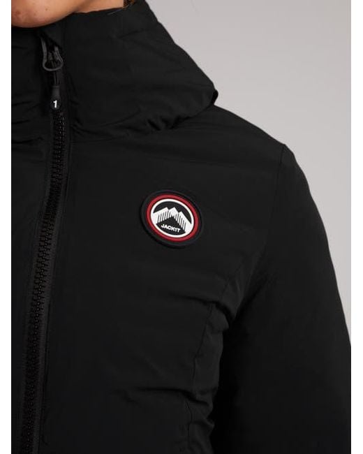 Jacket Black Cosmos Hooded Jacket
