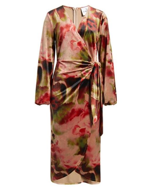 sam edelman boho paisley long sleeve maxi dress Paisley Lace Long Sleeve Maxi Dress - Sesame main image 1