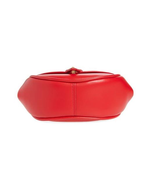 Versace Red Medium Virtus Shoulder Bag