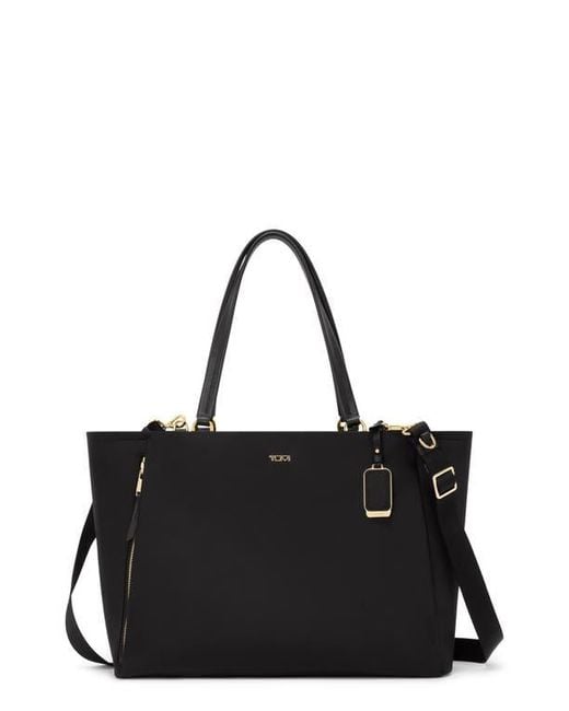 Tumi Black Valetta Large Tote