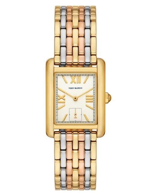 Tory Burch Metallic Eleanor Watch, One Size