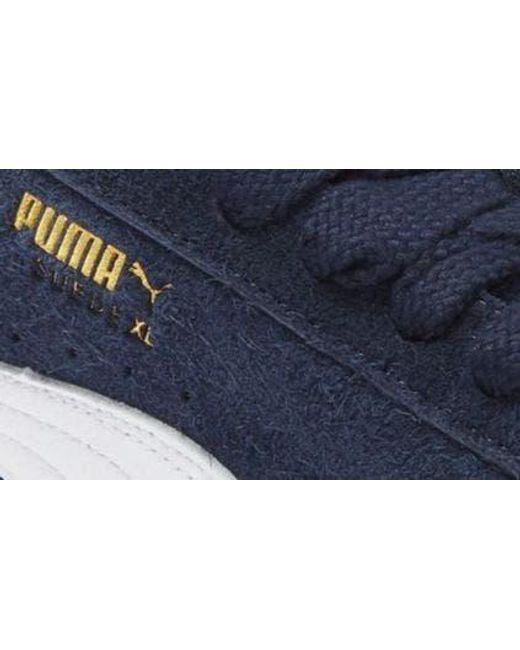 PUMA Blue Suede Xl Hairy Sneaker for men