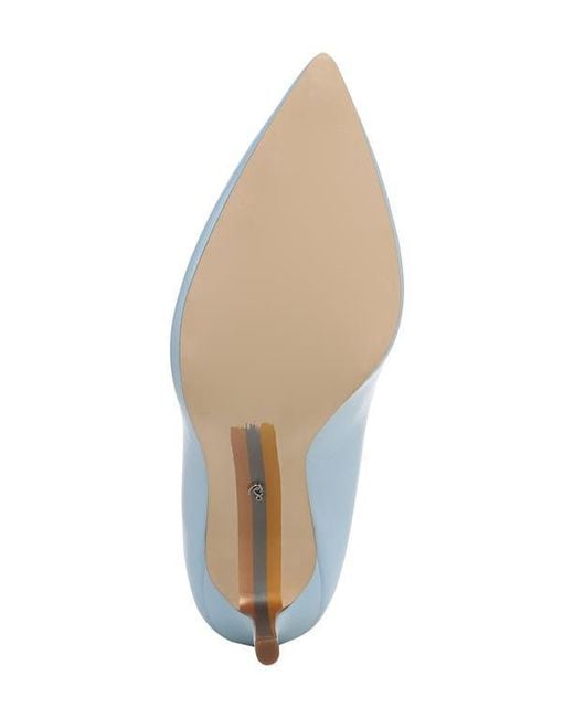 Sam Edelman Blue Hazel Pointed Toe Pump