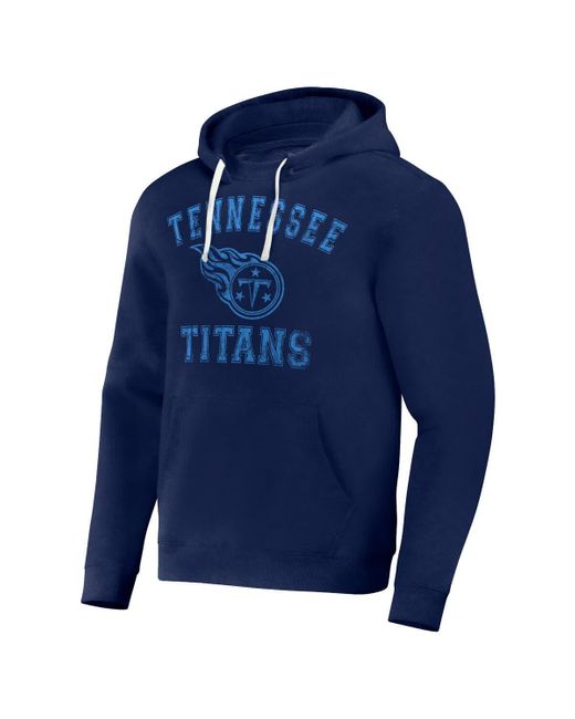 NFL X DARIUS RUCKER Blue Collection By Fanatics Tennessee Titans Coaches Pullover Hoodie At Nordstrom for men