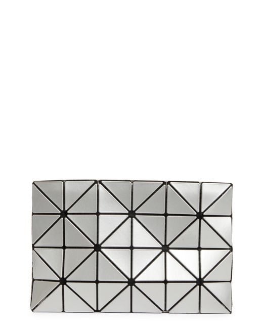 Issey Miyake Gray Lucent Zip Pouch