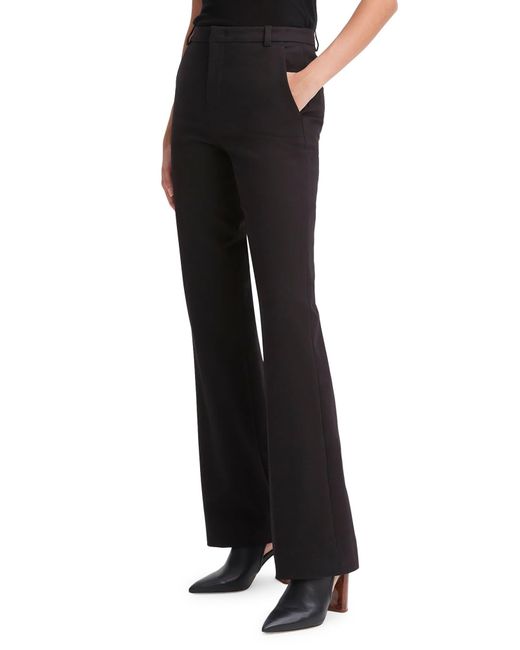Black Stretch Cotton Side-Stripe Bootcut Pant PSW-6378 | Plus Size Clothing  in Pakistan