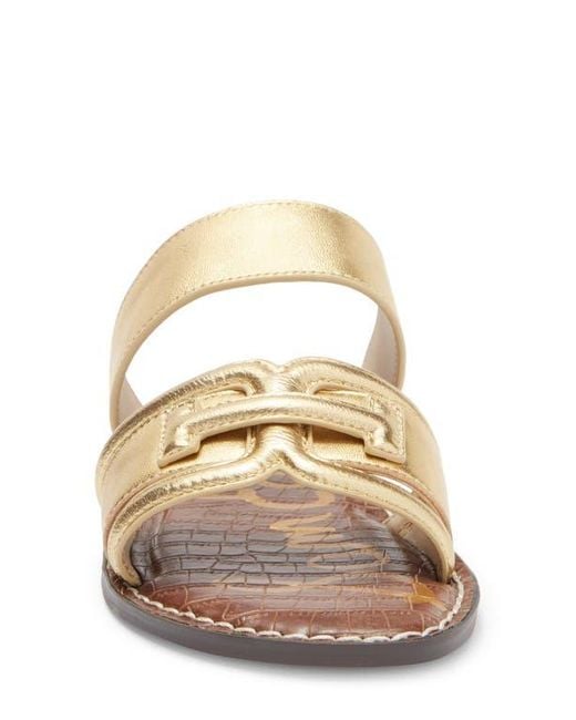 Sam Edelman Multicolor Gabi Two-Strap Slide Sandal