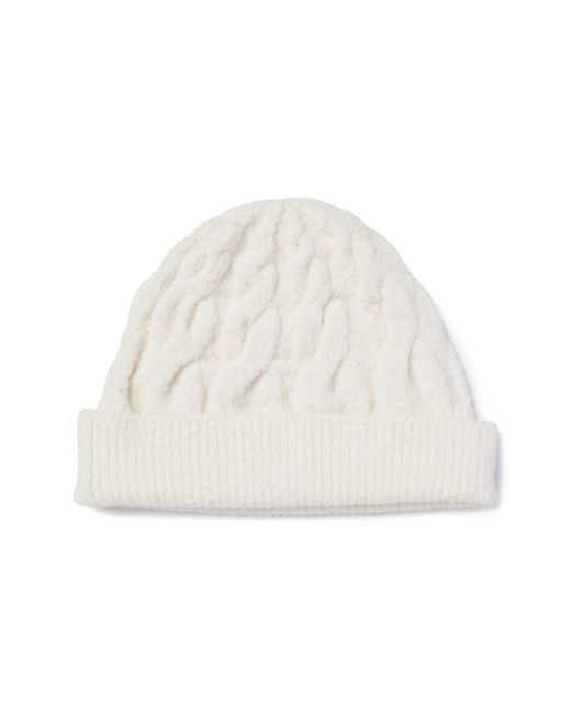Splendid White X @Cellajaneblog Cable Beanie