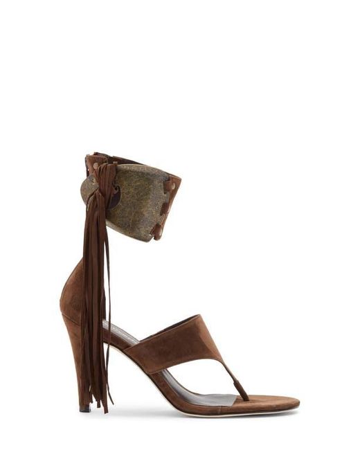 Jeffrey Campbell Brown I Dare U Ankle Cuff Sandal
