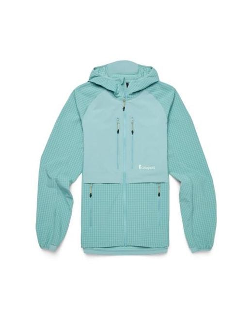 COTOPAXI Blue Yermo Hooded Jacket for men