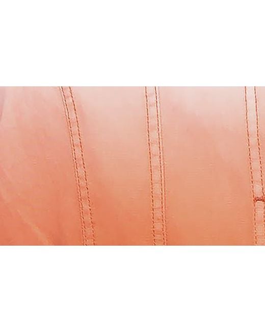 Standards & Practices Orange Dip Dye Crop Jacket