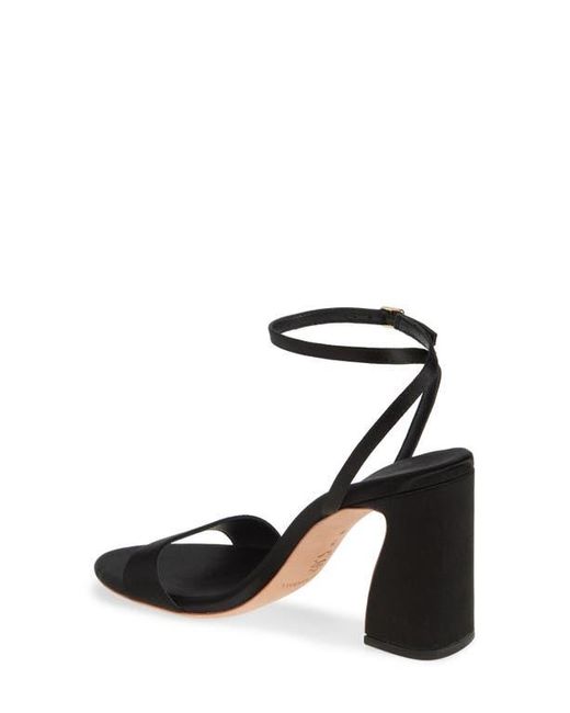 Loeffler Randall Black Malia Ankle Strap Sandal