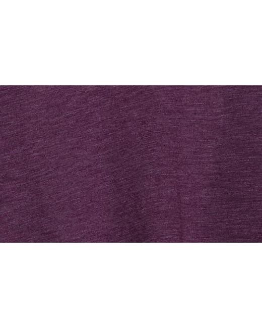 Free People Purple Fp Movement My Tee Time Open Back T-Shirt