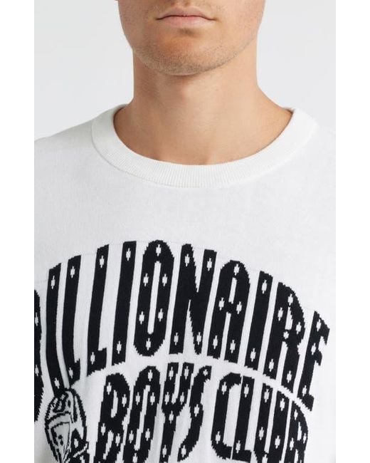 BBCICECREAM White Bb Curve Logo Graphic T-Shirt for men