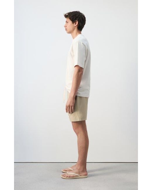 Mango Natural Drawstring Shorts for men
