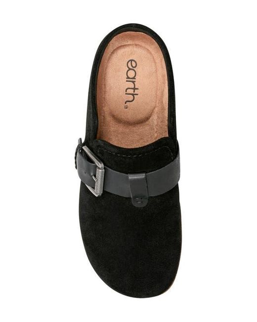 Earth Black Eras Clog