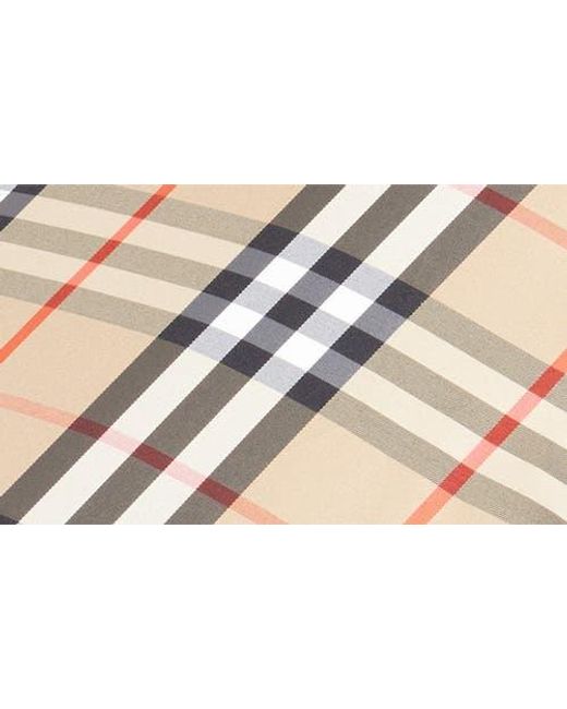Burberry Brown Check Compact Umbrella