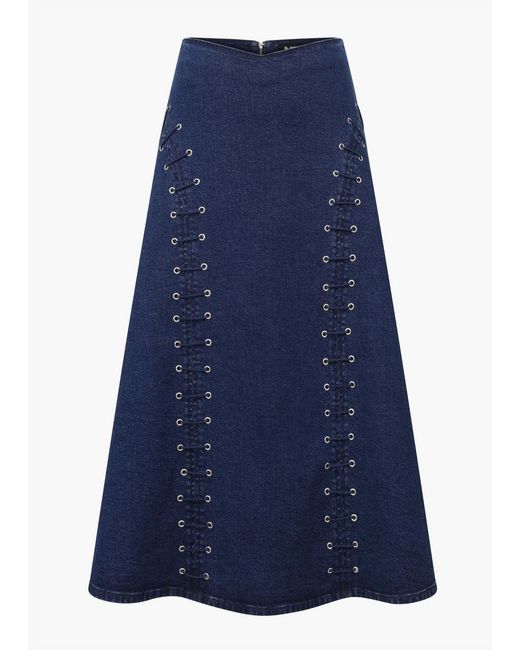 TT Studios Blue Jan Skirt