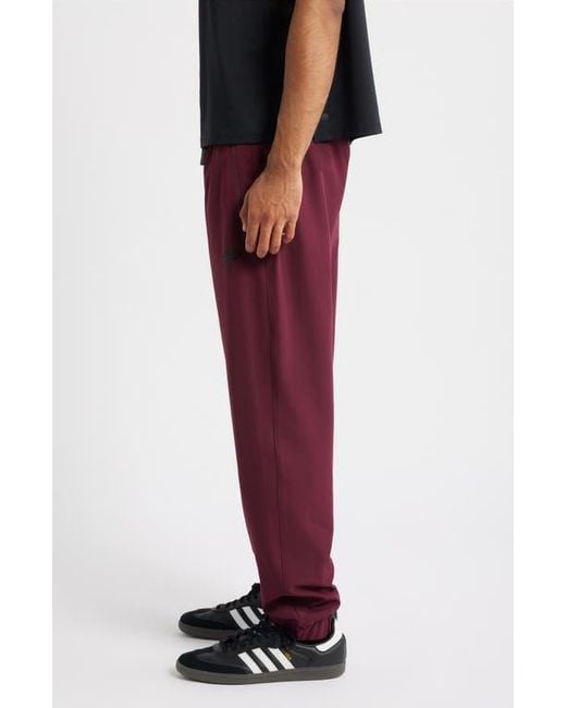 Saint Studio Red Tempo Rose Tech Pants for men