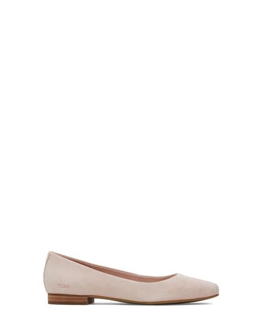 TOMS Pink Briella Ballet Flat