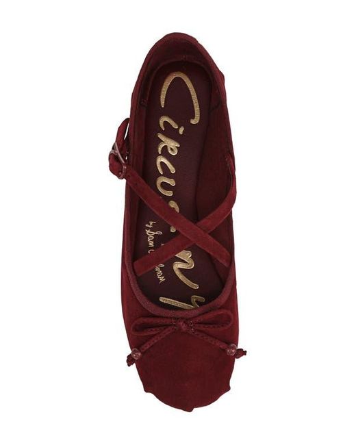 Circus by Sam Edelman Red Zuri Strappy Ballet Flat